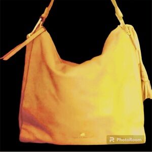 Vince Camuto Cecil Tan Pebble Leather Bag Excellent Condition No Flaws Like New